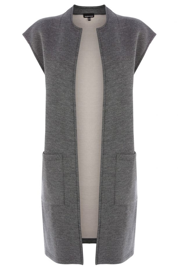 Warehouse Sleeveless Bonded Jacket, £45