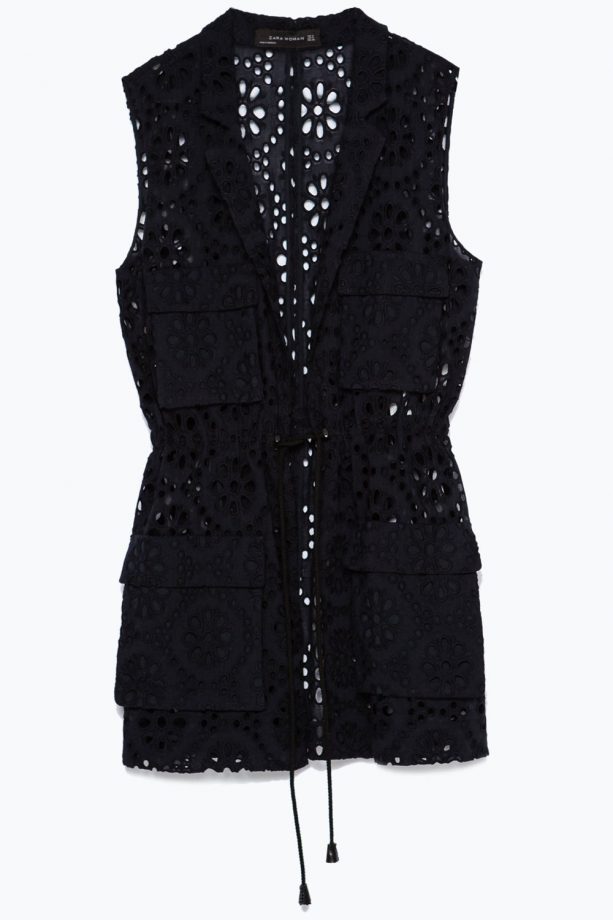 Zara Embroidered Waistcoat, £69.99