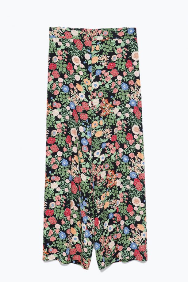 Zara Floral Culottes, £39.99