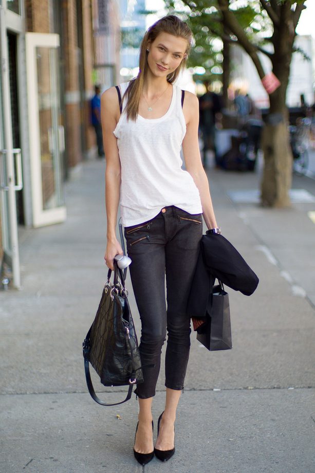 Karlie Kloss After The Rodarte Spring Summer 2013 Show, 2012