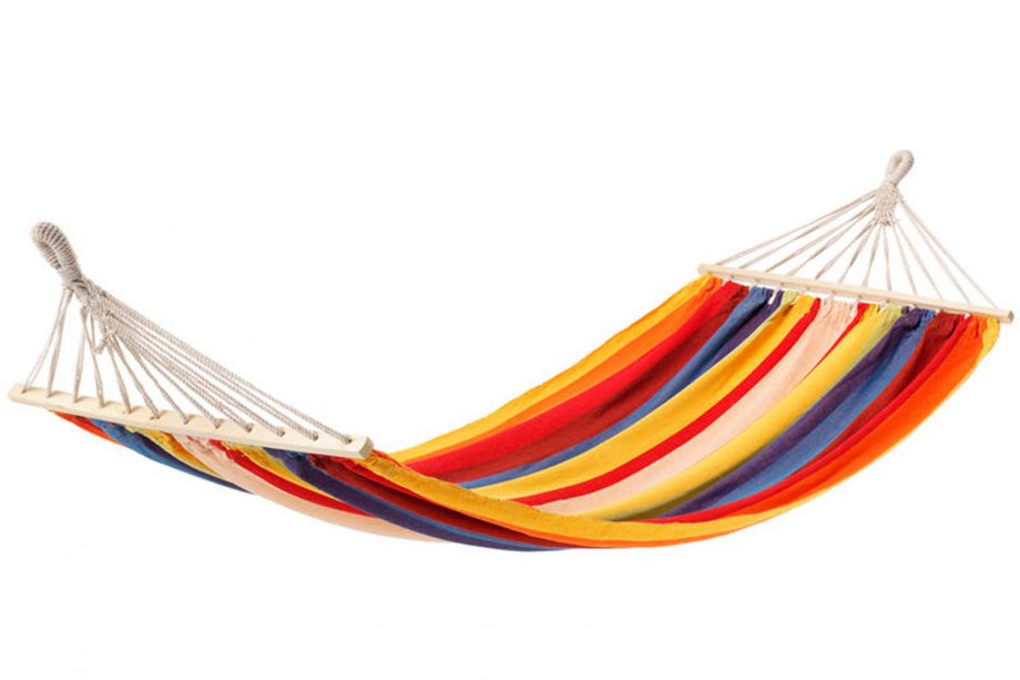 Large Two Person Wooden Garden Hammock, £17.99