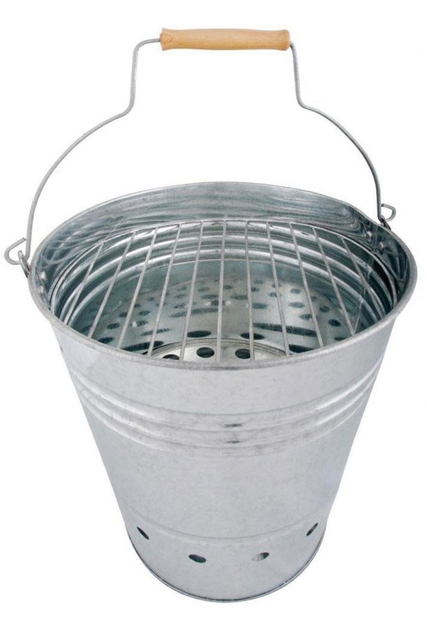 Steel Portable Bucket BBQ, £15.99