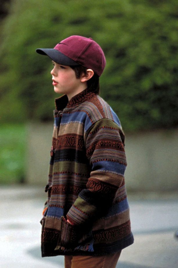 Nicholas Hoult In His Cardigan In The Film 'About A Boy', 2002