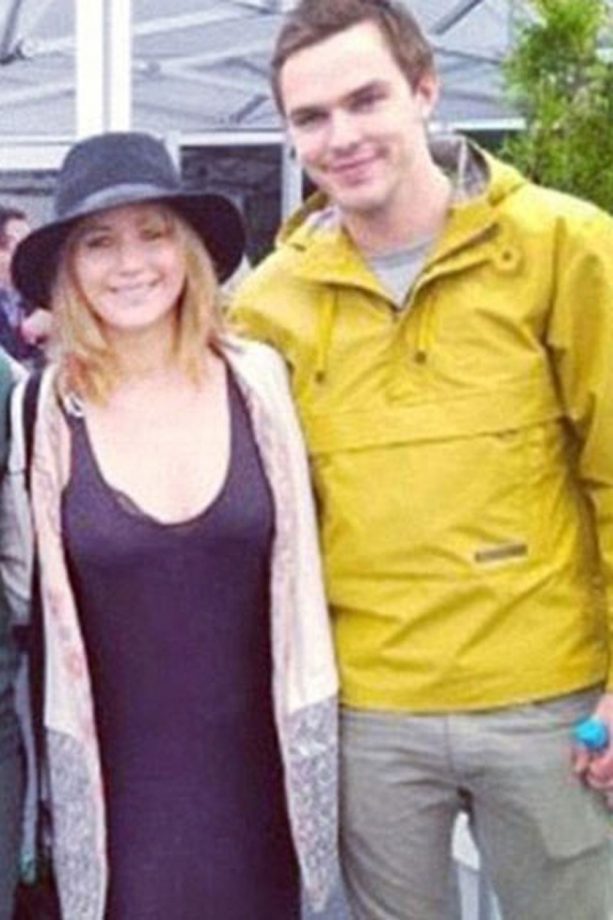 Nicholas Hoult Snapped With Jennifer Lawrence, 2014