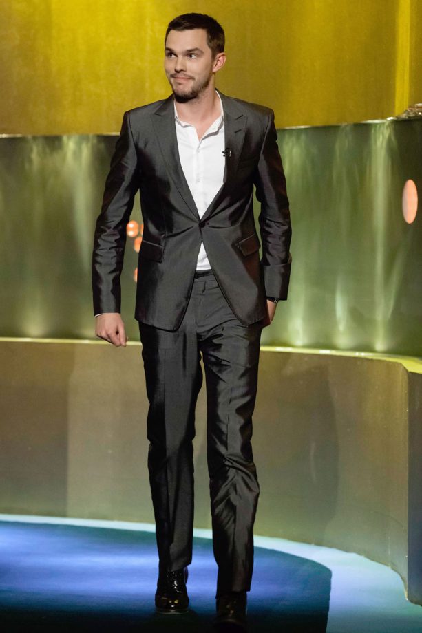 Nicholas Hoult At The Jonathan Ross Show, 2013