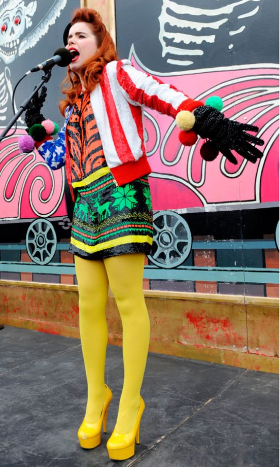 We Love Paloma Faith's Circus Inspired Outfit At An Event In Blackpool, April 2010
