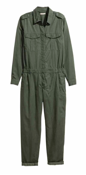 H&M Khaki Jumpsuit £39.99