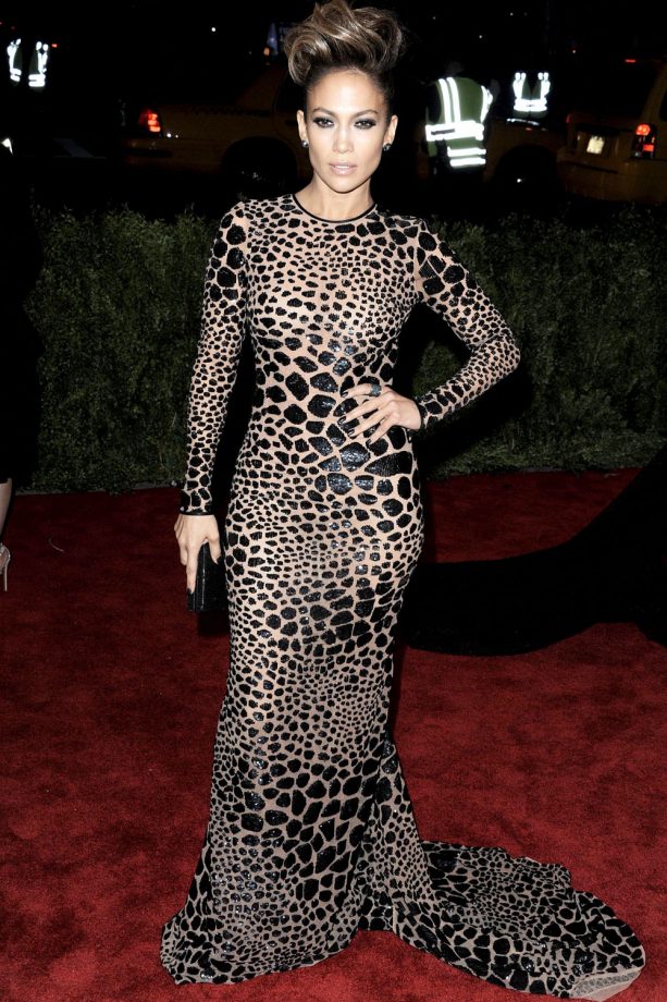 Jennifer Lopez Shows Us Her Wild Side At The Met Ball, 2013