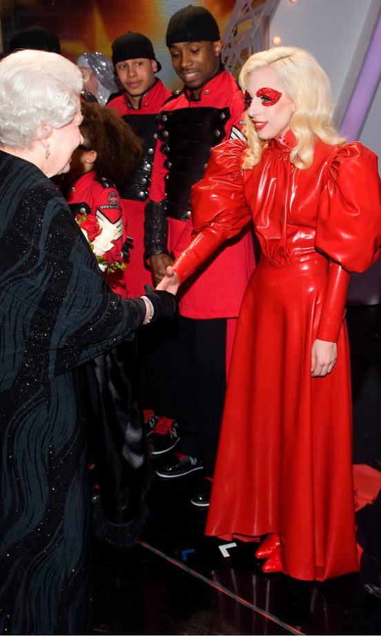 Lady Gaga Meets The Queen, 2009