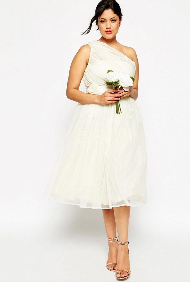ASOS asymmetric dress, £75