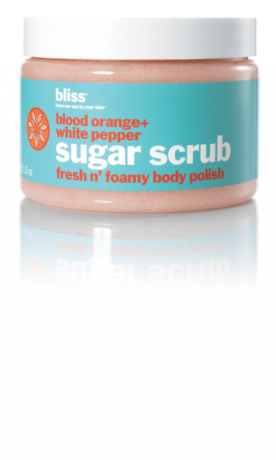 Bliss Blood Orange+White Pepper Sugar Scrub, £12