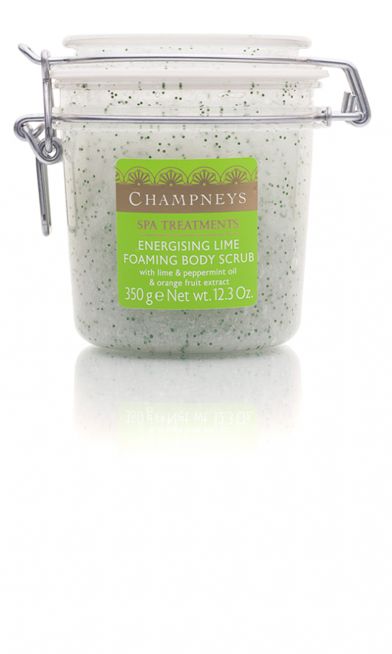 Champneys Energising Lime Foaming Body Scrub, £10