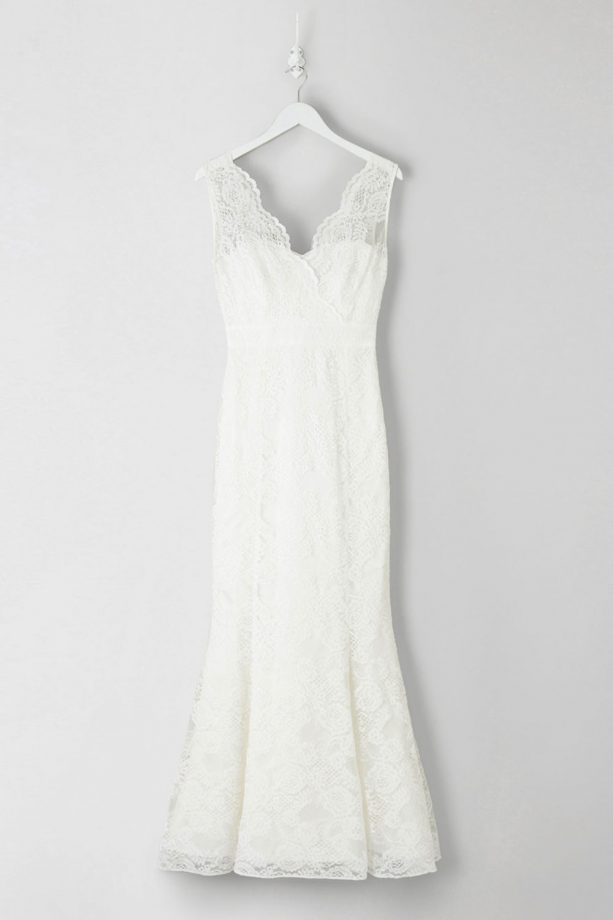 BHS fishtail gown, £150