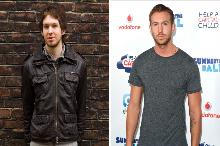 Calvin Harris Swapped Tatty Leather Jackets In 2007 To Tight T-Shirts In 2015