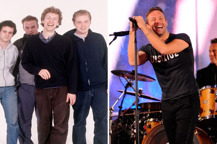 Chris Martin In 1999 And Now In 2015
