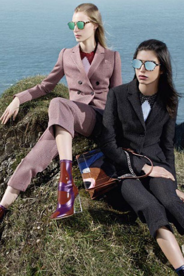 Tweed Suits For Dior AW15