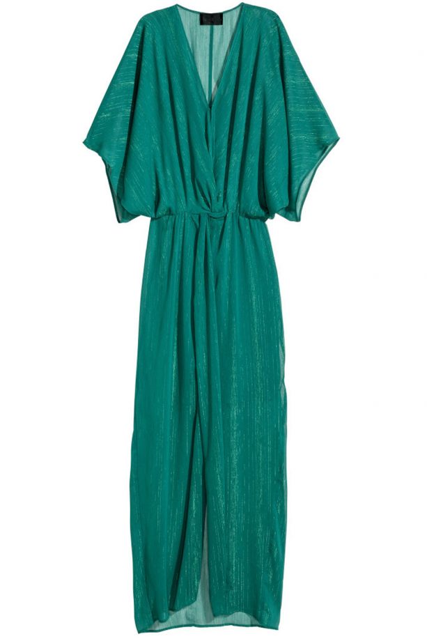 H&M Glittery Chiffon Dress, £39.99