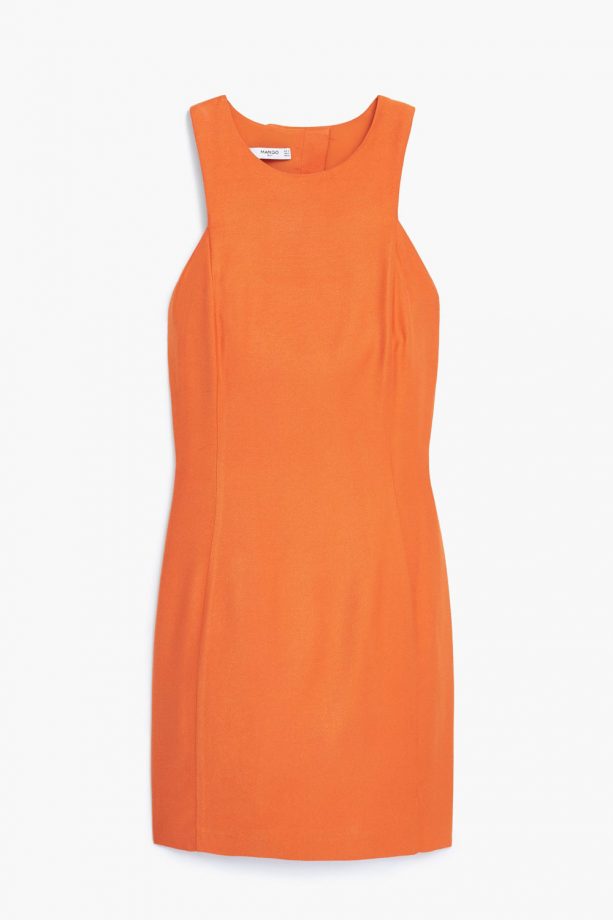 Mango Orange Dress, £59.99