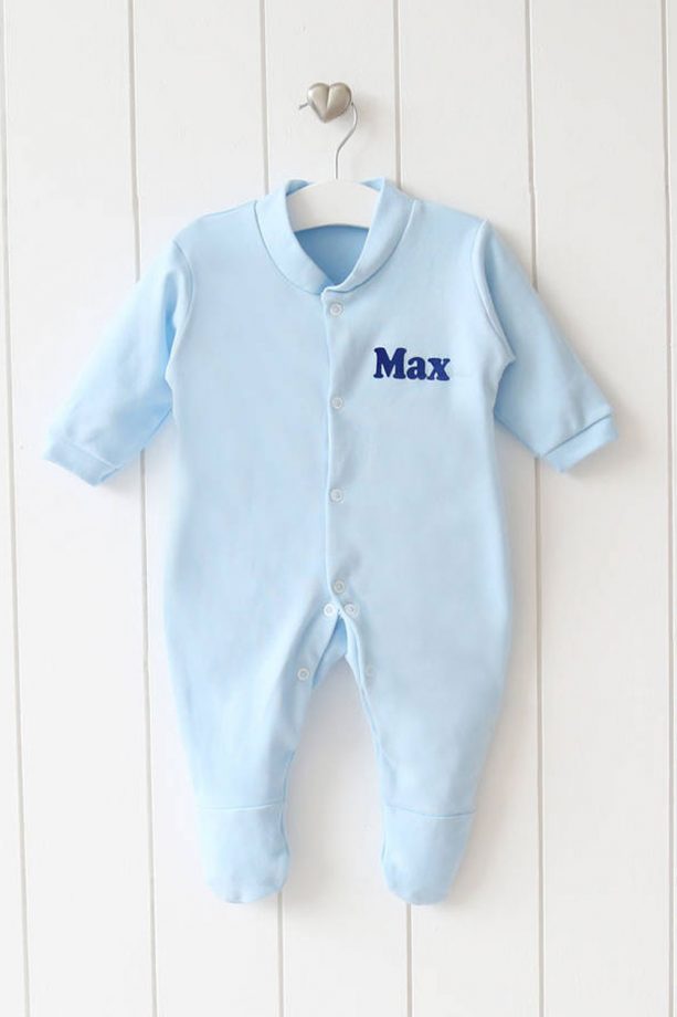 Not On The High Street Baby Sleepsuit, £12