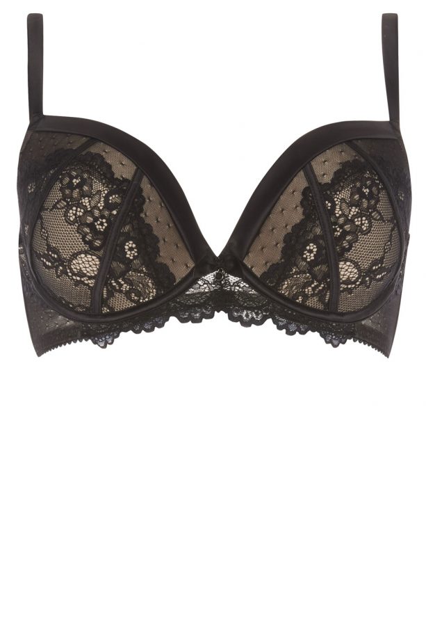 Primark Black And Nude Lace Bra, £8