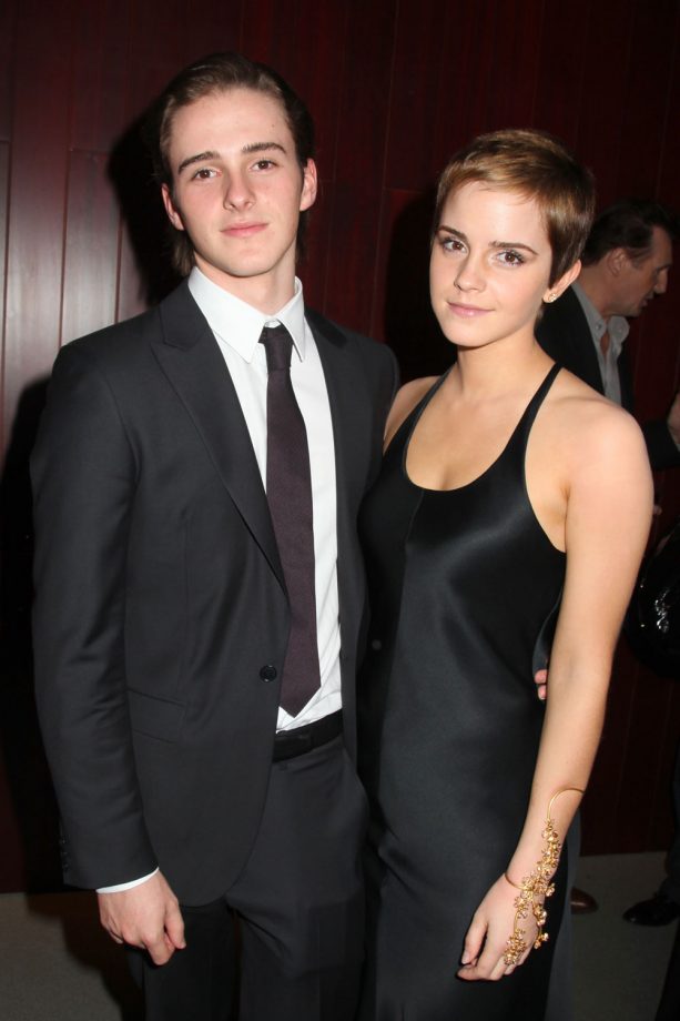 Emma Watson Brings Her Brother Alexander To The 'Harry Potter And The Deathly Hallows: Part 1' Film Premiere