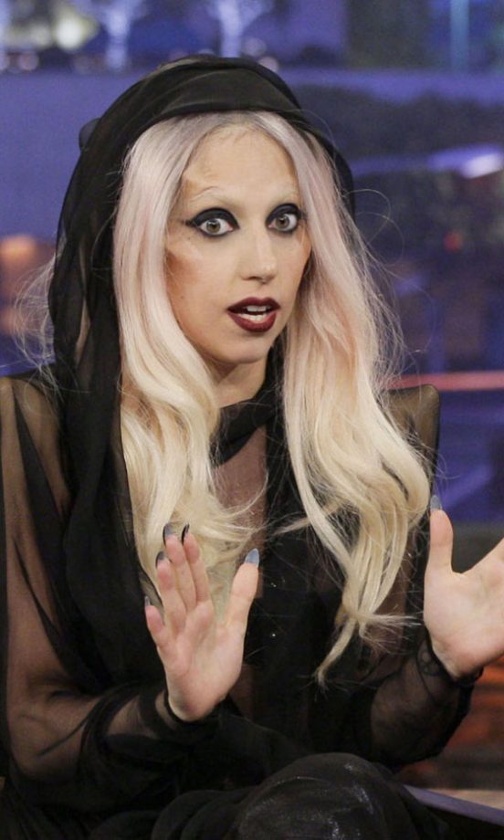 Even Lady Gaga Is Shocked By Her Latest Look On The Tonight Show, 2011