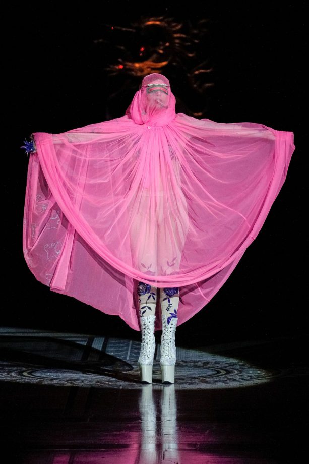 Lady Gaga On The Catwalk For Philip Treacy At London Fashion Week, 2012