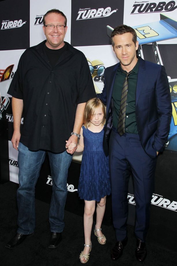Ryan Reynolds Brings His Older Brother To The 'Turbo' Film Premiere In New York, 2013
