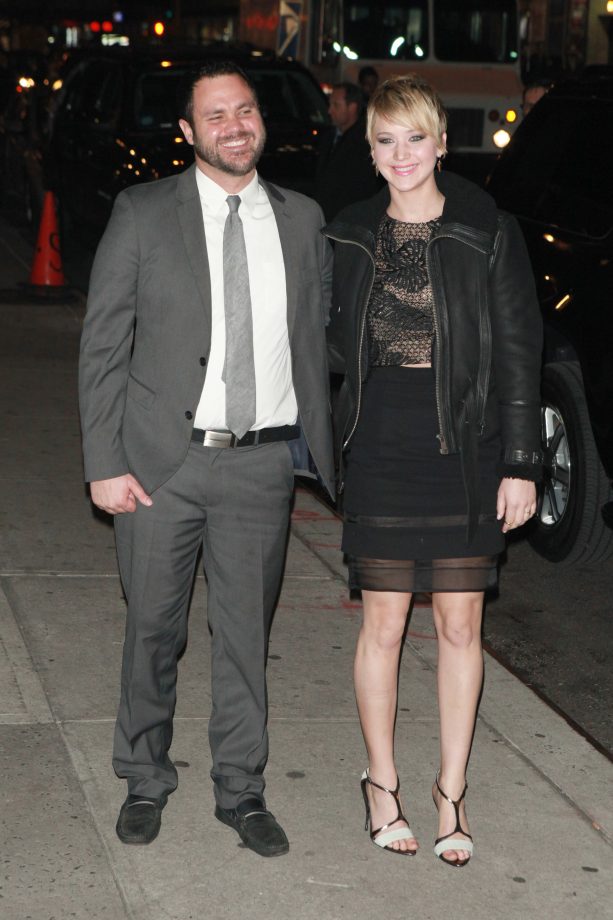 Jennifer Lawrence Hangs With Brother Ben In New York City, 2013