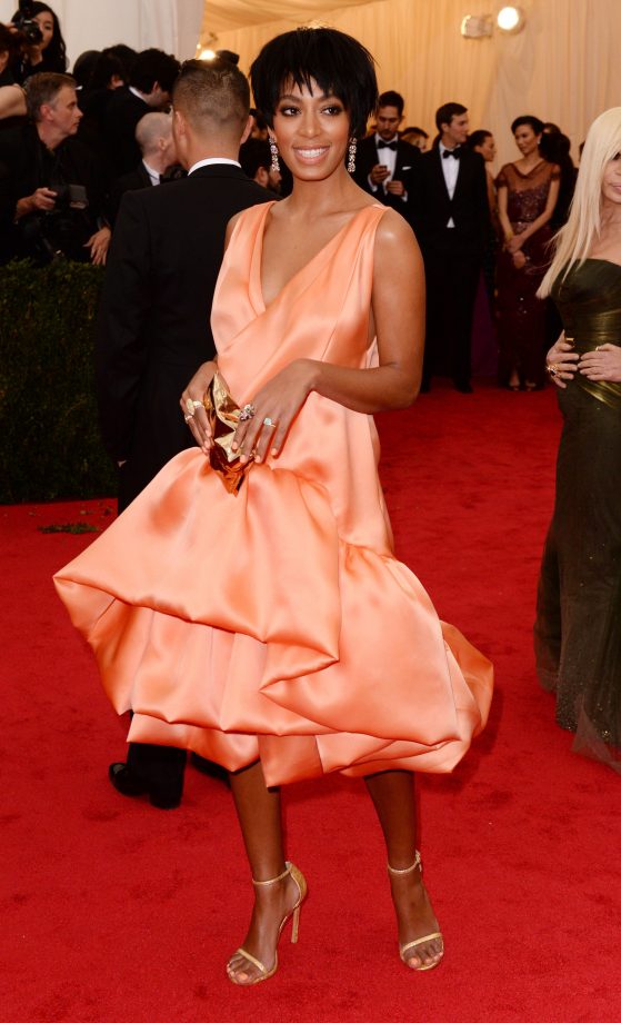 Solange Knowles Waering Philip Lim At Costume Gala Benefit New York, 5 May 2014