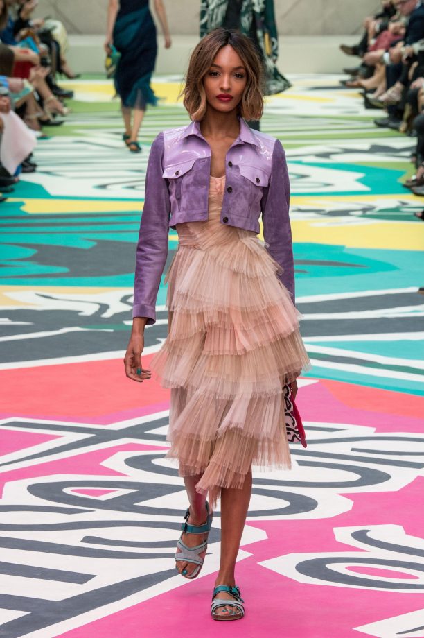 Jourdan Dunn Walking for Burberry, 2014