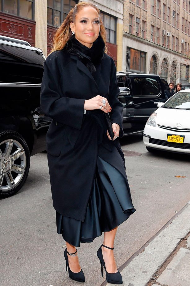 Jennife Lopez Looks Stylish Out And About In New York, 2015