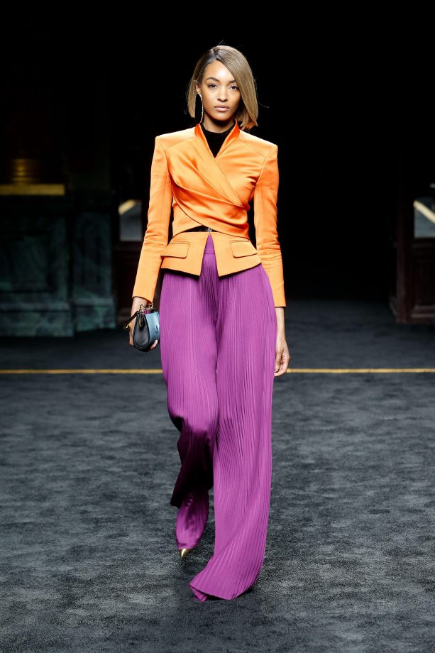 Jourdan Dunn Walking For Balmain, 2015
