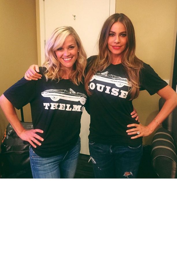 Reese Witherspoon And Sofia Vergara Are Inspired By Thelma And Louise Film Characters For Their New Film 'Hot Pursuit', 2015