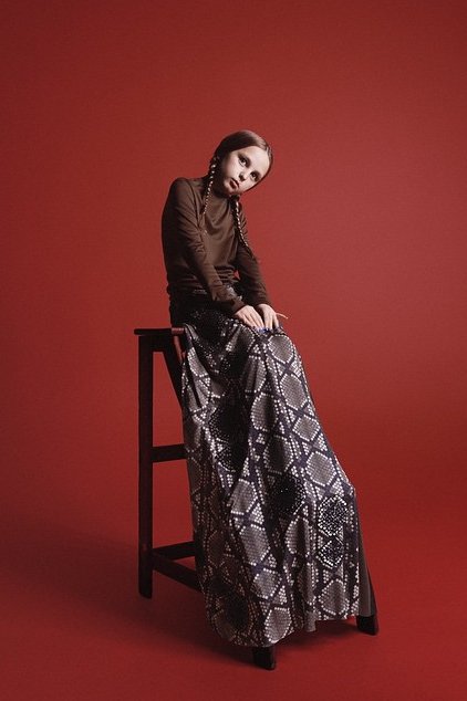 Betty Lowe stars in the Mrac Jacobs Campaign, photograhed by David Sims