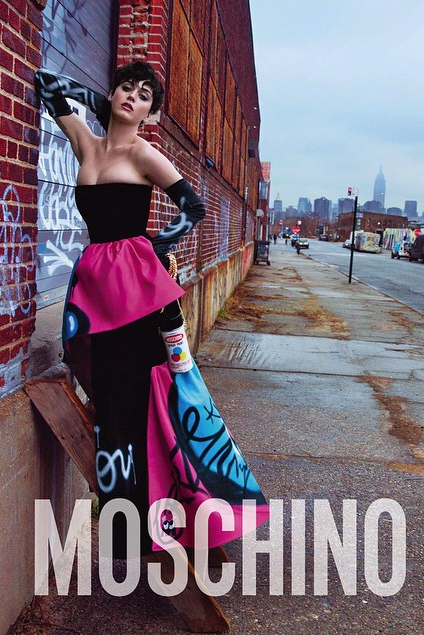 Katy Perry, The Face of Moschino