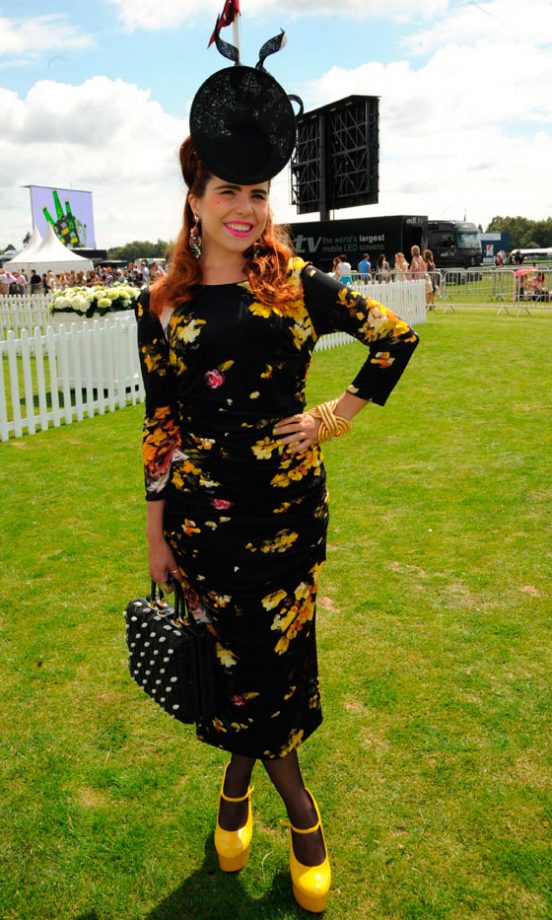 We Love Paloma Faith's Sophisticated Dress And Yellow Shoes At A Polo Match Sponsored By Cartier, July 2010
