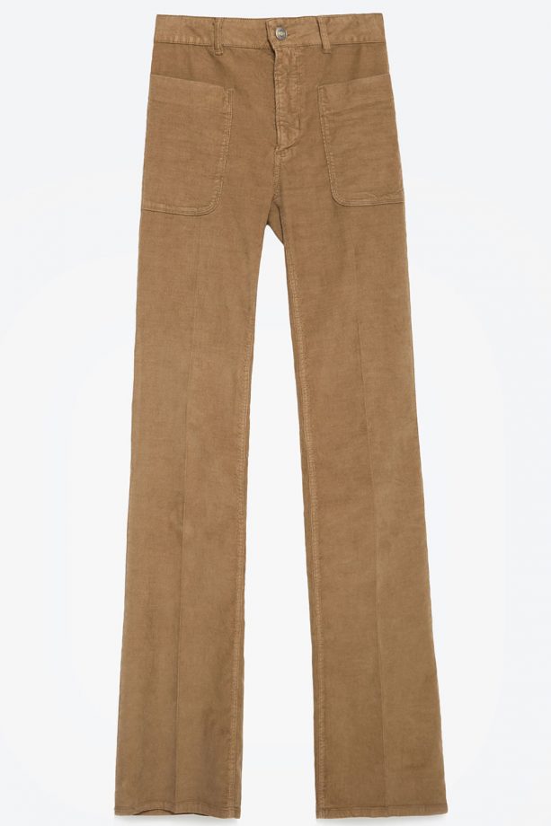 Zara Cord Trousers, £29.99