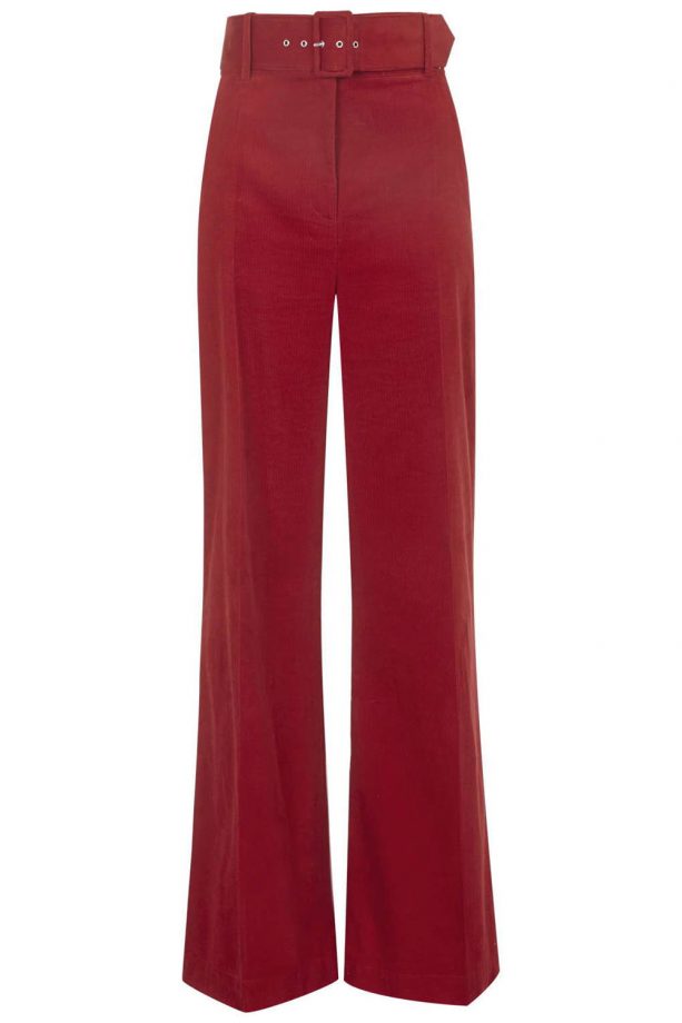 Topshop High Waisted Cord Flares, £65