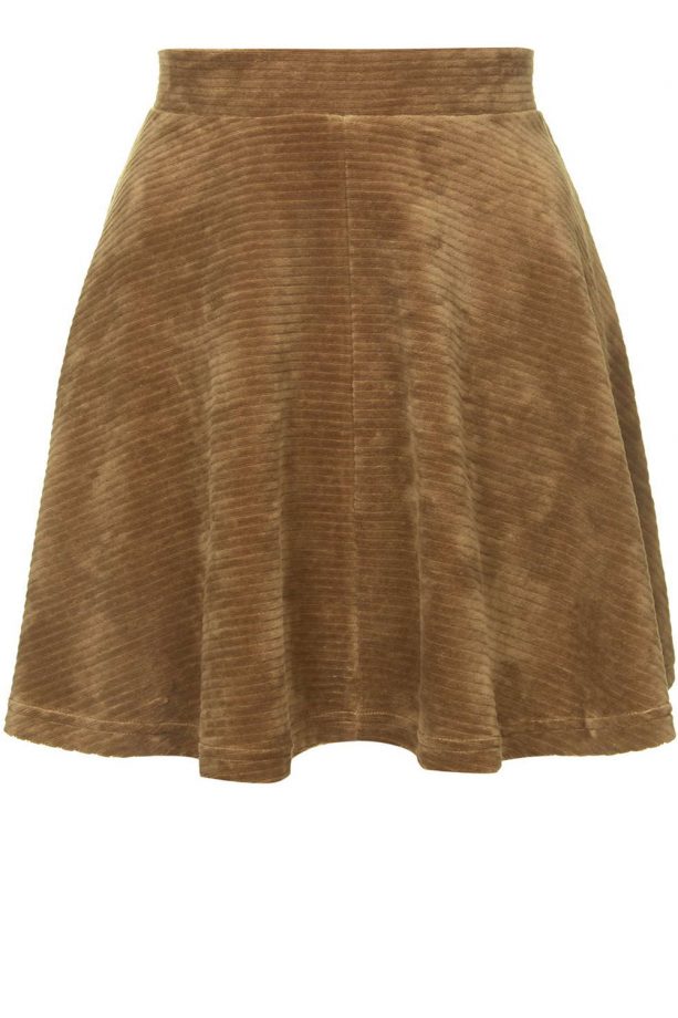 Topshop Cord Flippy Skirt, £20