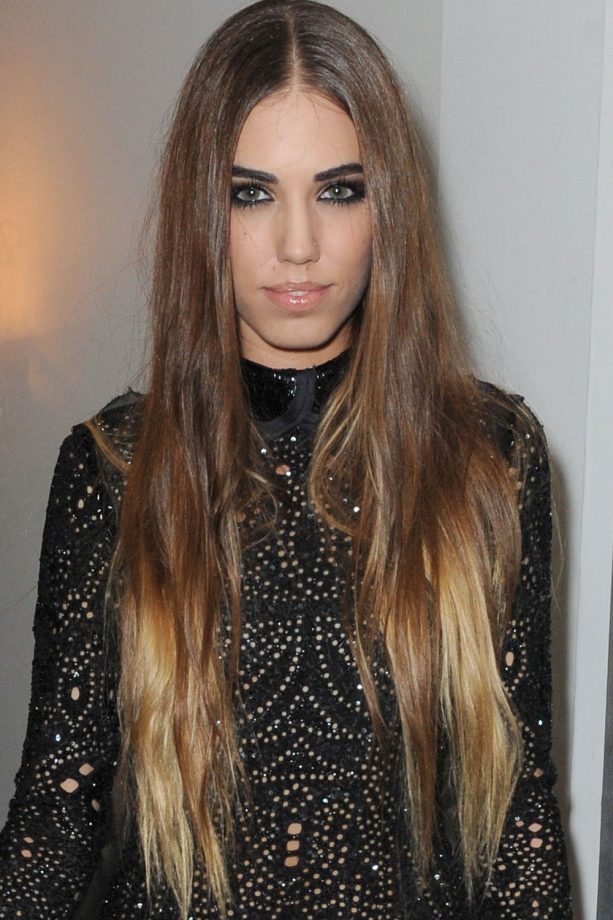Amber Le Bon Add Ombre Hues To Her Seriously Long Locks, 2011