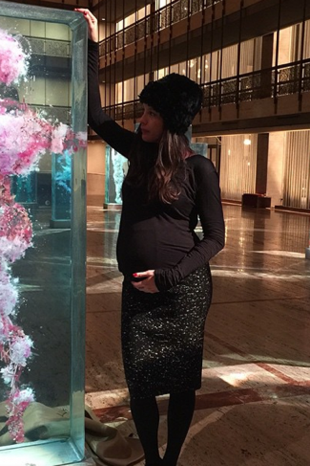 Liv Tyler Works A Cosy Maternity Look At The New York City Ballet, 2015