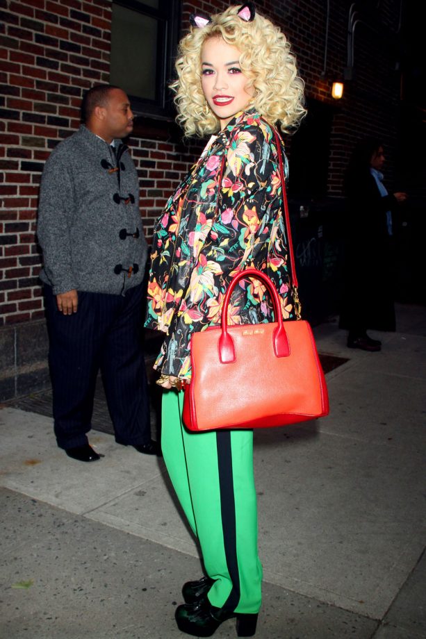 Rita Ora At The Late Show With David Letterman In New York, 2013