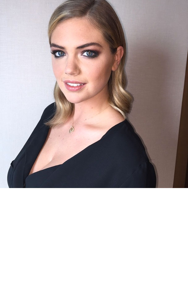 Kate Upton Tricks Everyone Into Thinking She's Got A Bob, 2014