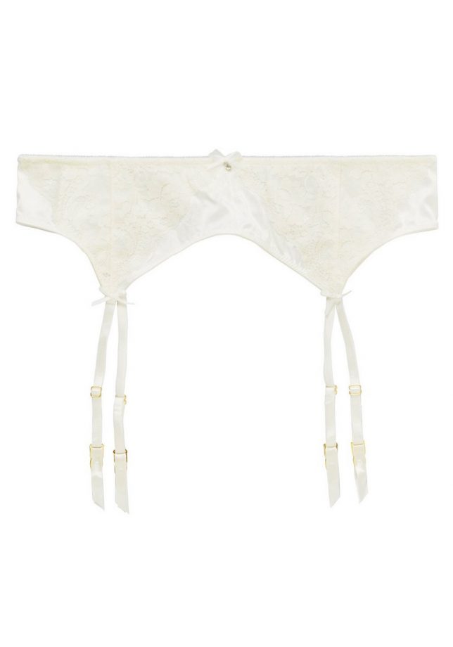 F&F Signature Cara Bridal Suspender Belt with Swarovski® Elements, £7