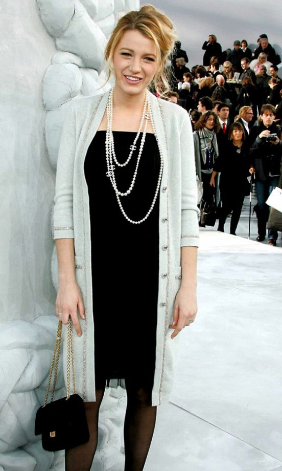 Blake Lively Joins The Fashion Elite At Chanel's Haute Couture Fashion Show S/S08, January 2008