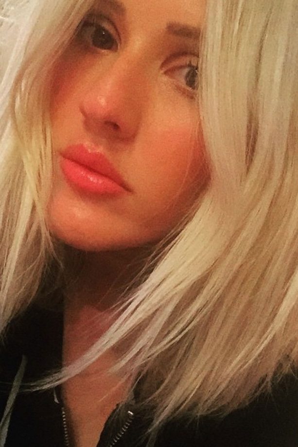 Ellie Goulding Unveils Her Lighter Hue On Instagram, 2015