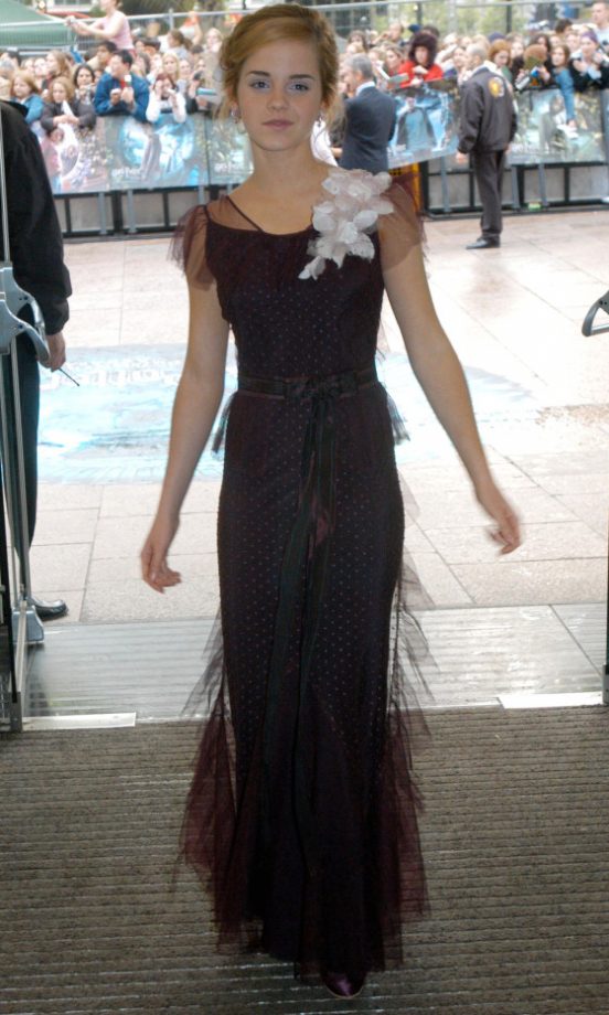 Emma Watson At The Premiere Of Harry Potter And The Prisoner Of Azkaban, May 2004