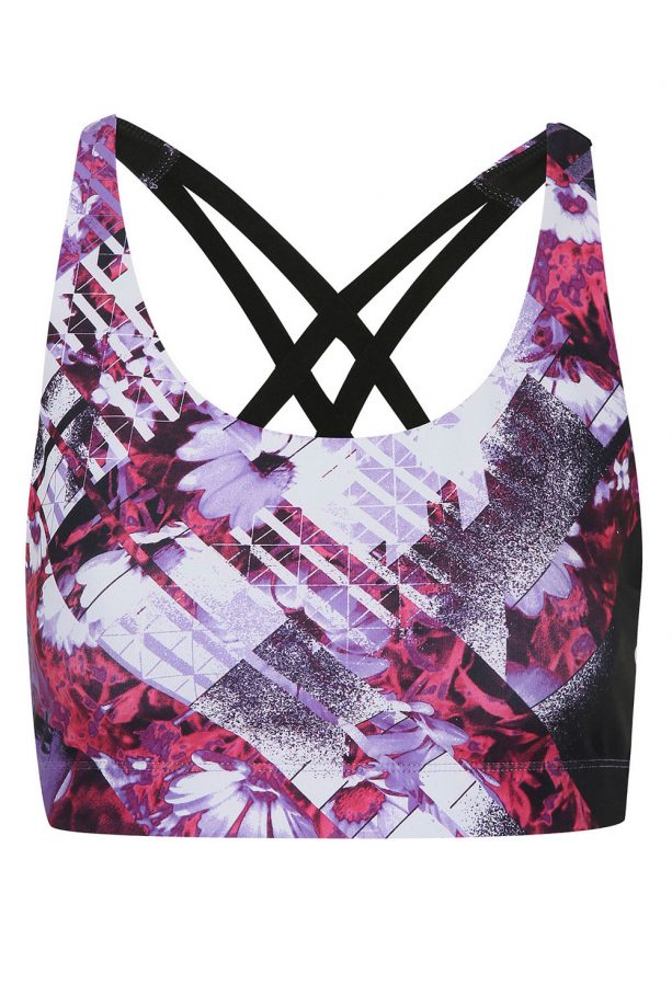 George Floral Cross-Strap Crop Top, £7