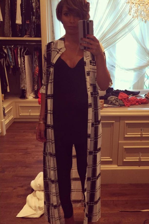 Frankie Bridge Makes Leather Trousers Work, 2015